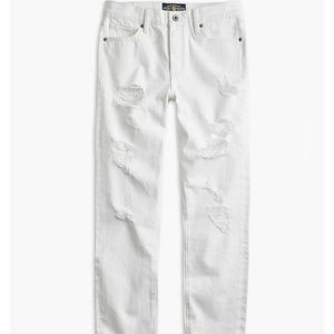 Lucky Brand Sienna Slim Boyfriend White Jean 32/14